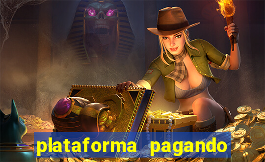 plataforma pagando no cadastro